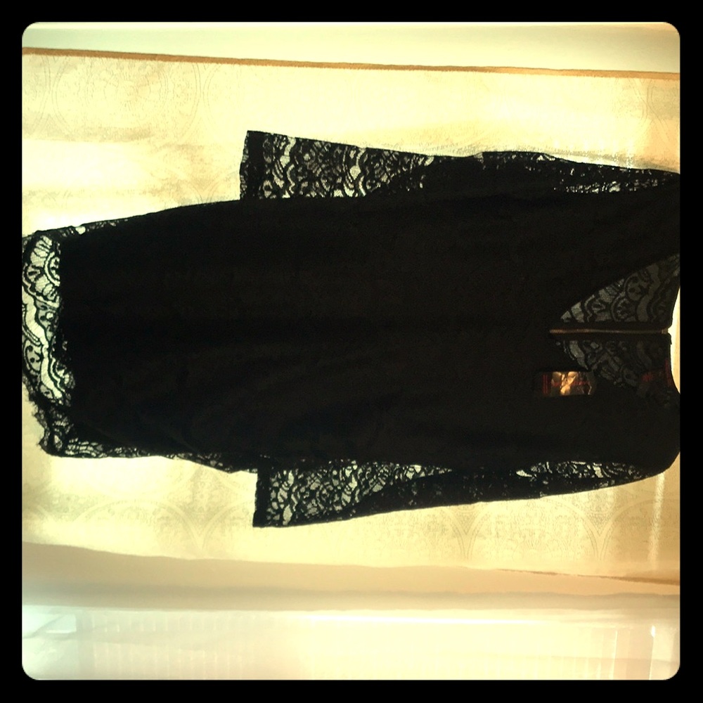 Little Black Lace Dress